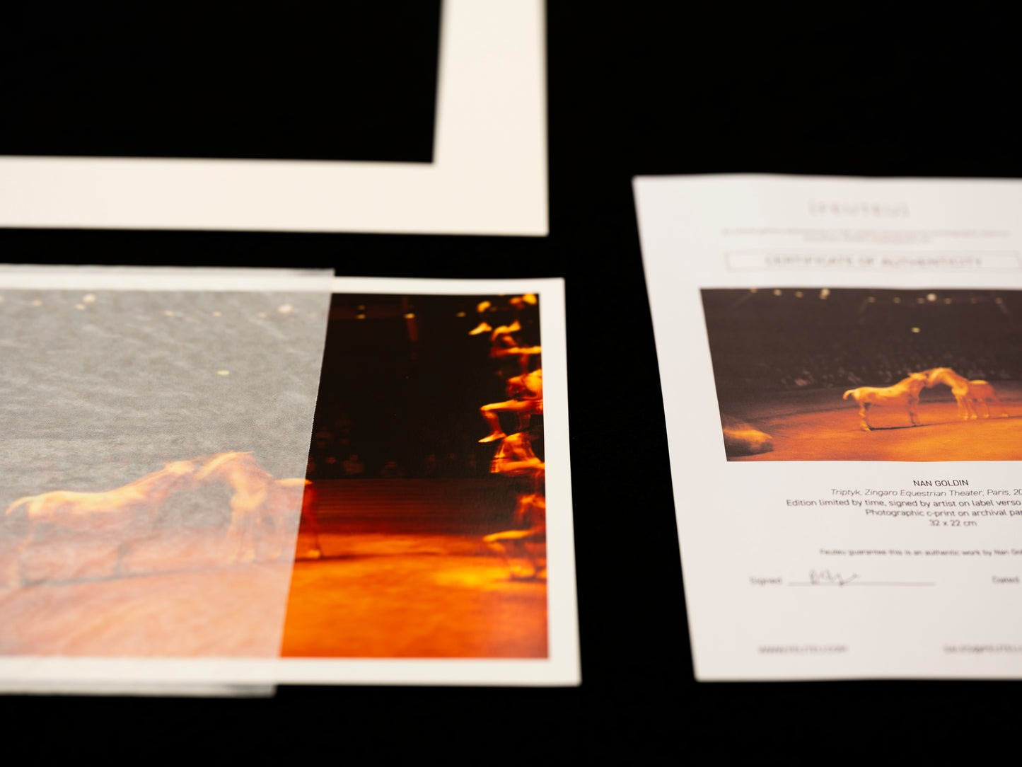 Triptych, Zingaro Equestrian Theater, Paris, 2004 Nan Goldin